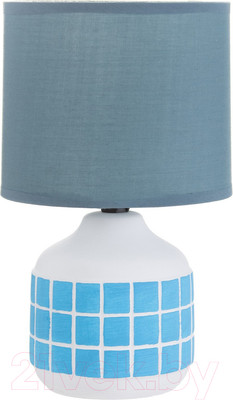 Прикроватная лампа Risalux Гликерия 9627129 (белый/синий)