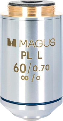 Объектив для микроскопа Magus 60PLL 60х/0.70 Plan L WD 2.08мм / 83464