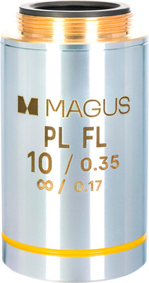 Объектив для микроскопа Magus 10PLFL 10х/0.35 Plan FL / 83440