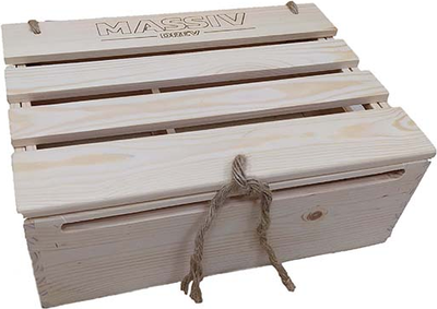 Ящик для хранения Массив-Древ Ловкач 8061.3 297x397x147 (с проушинами)