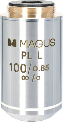 Объектив для микроскопа Magus SFR100 DRY 100х/0.85 Plan L Pol / 83456