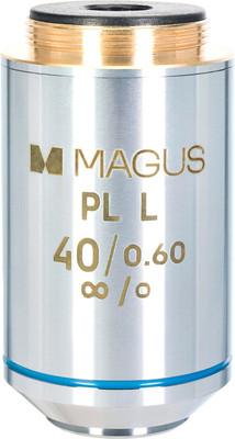 Объектив для микроскопа Magus 40PLL 40х/0.60 Plan L WD 398мм / 83462