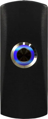 Кнопка выхода Tantos Click Light накладная (черный, с подсветкой)