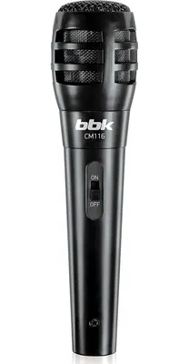 Микрофон BBK CM116 (черный)