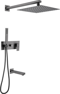 Душевая система со смесителем Abber Daheim AF8217NG