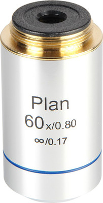 Объектив для микроскопа Микромед 60х/0.8 Plan беск./0.17 М3 U / 27992