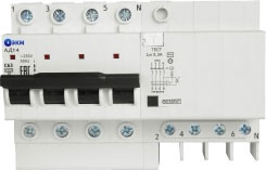 Дифференциальный автомат ЭКМ АД14-42C16-АC-УХЛ4 4.5кА / 330686