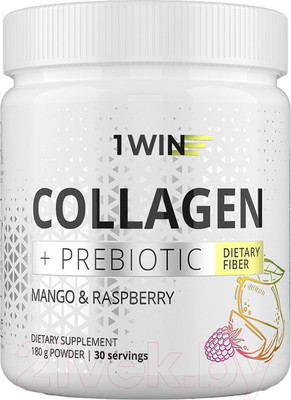 Коллаген 1WIN С пребиотиками (180г, манго/малина)
