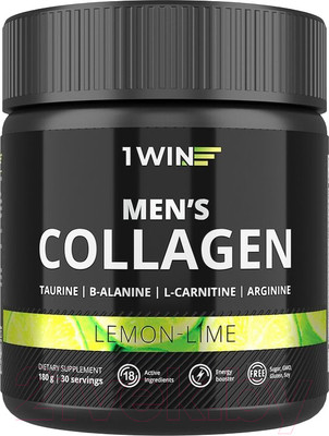 Коллаген 1WIN Для мужчин (180г, лимон/лайм)