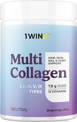 Коллаген 1WIN Multi (240г, нейтральный)