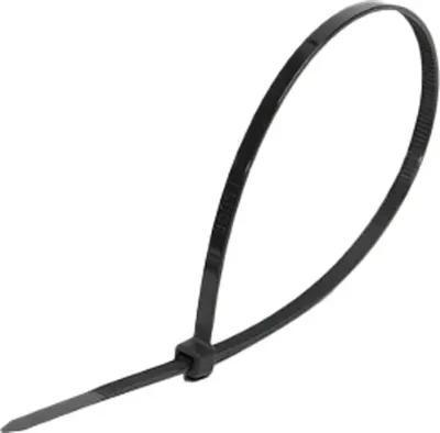 Стяжка для кабеля Fortisflex КСЗ 5х300 61338 (100шт, черный)