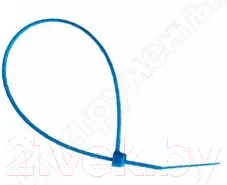 Стяжка для кабеля Fortisflex КСС 4x200 / 55113 (100шт, синий)