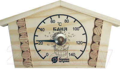Термометр для бани Банные Штучки Избушка / 18014