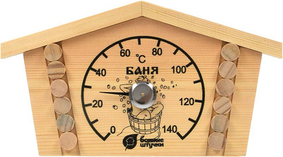 Термометр для бани Банные Штучки Избушка / 18014