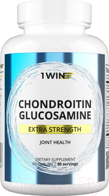 Хондропротектор 1WIN Хондроитин и глюкозамин (60 капсул)