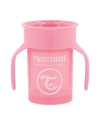 Поильник Twistshake 78928 (230мл, пастельный розовый)
