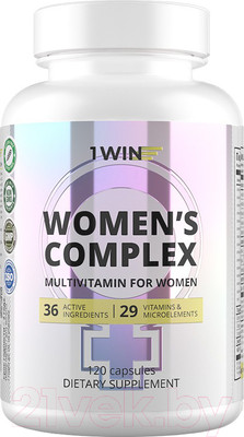 Комплексная пищевая добавка 1WIN Для женщин (120 капсул)