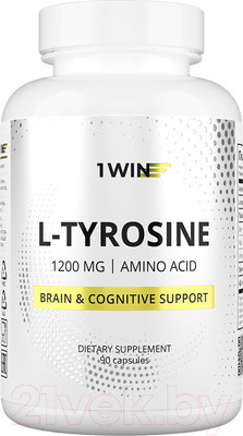 L-тирозин 1WIN 1200мг (90 капсул)