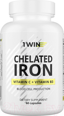 Витаминно-минеральный комплекс 1WIN Железо хелат (60 капсул)