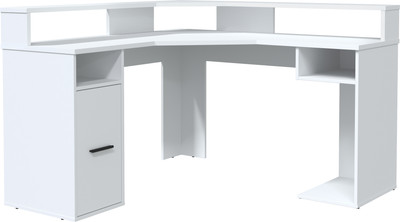 Компьютерный стол Интерлиния Skill-09 (белый платинум/белый платинум)