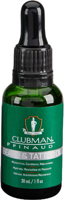 Масло для бороды Clubman Beard and Tattoo Oil (30мл)