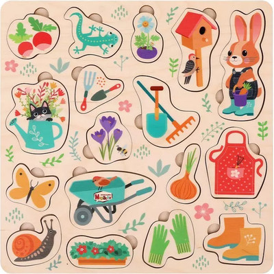 Сортер Mapacha Вкладыши. Весенний сад / 962093