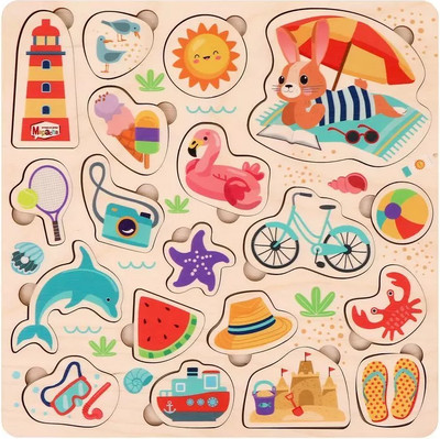 Сортер Mapacha Вкладыши. Теплое лето / 962094