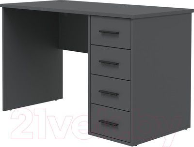 Письменный стол Интерлиния Skill-07 (антрацит/антрацит)