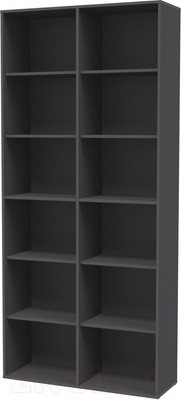 Стеллаж Интерлиния Skill-20 (антрацит/антрацит)