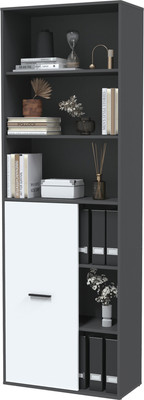 Стеллаж Интерлиния Skill-22 (1) (антрацит/белый платинум)