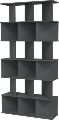 Стеллаж Интерлиния Skill-31 (антрацит/антрацит)