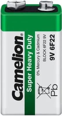 Батарейка Camelion 6F22-SP1G / 1663