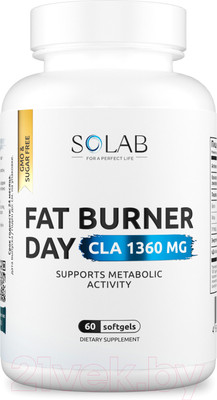 Жиросжигатель SOLAB Fat Burner Day (60 капсул)