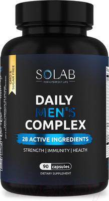 Мультивитаминный комплекс SOLAB Для мужчин (90 капсул)
