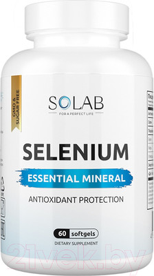 Минерал SOLAB Селен (60 капсул)