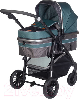 Детская универсальная коляска Acarento Essenza Dark Cyan / AS310 (темно-голубой)