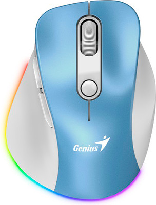 Мышь Genius Ergo 9000S Pro (голубой)