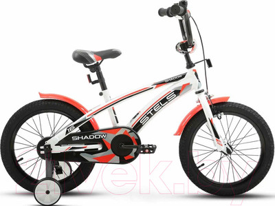Детский велосипед STELS Shadow VC16 (9.5, белый/красный)