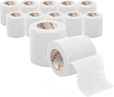 Бинт эластичный Daswerk 5x450см / 680040 (12рул, белый)