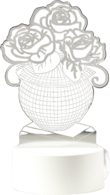 Ночник Risalux Ваза с цветами / 4814583