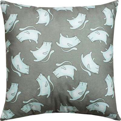 Подушка декоративная MATEX Fantasy. Котомикс / 58-564 (серый/серо-голубой)