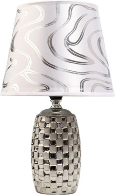 Прикроватная лампа Risalux 36650/1 / 4889669 (белый/серебро)
