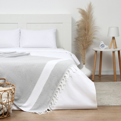 Плед Этель East 100x180 / 10398565 (серый)