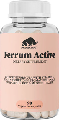 Пищевая добавка Prime Kraft Феррум Актив VEG CAPS (90 капсул)