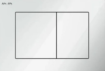 Кнопка для инсталляции AM.PM PrimeFit S I090201 (белый глянцевый)