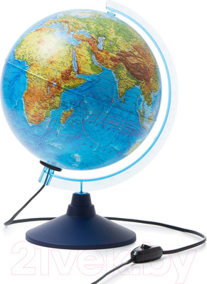 Глобус Globen Физический Классик Евро с подсветкой / Ке012500189