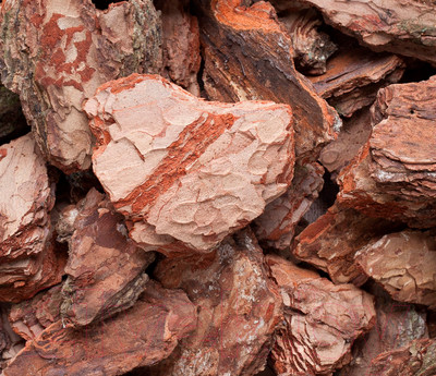 Мульча для растений Leshy Кора деревьев хвойных пород крупная (5-13см, 50л)