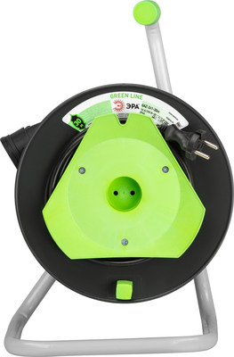 Удлинитель на катушке ЭРА Greenline GAZ-2x1-30m / Б0065099