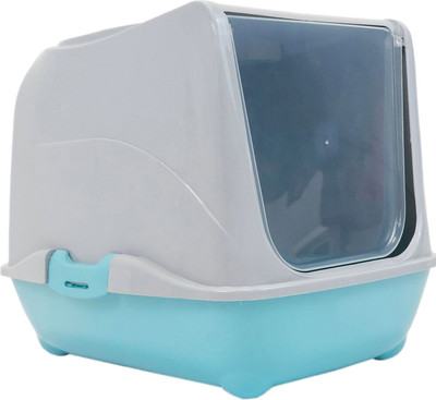 Туалет-домик Homecat 88180 (бирюзовый/серый)