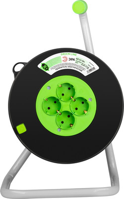 Удлинитель на катушке ЭРА Greenline KAT-3x1-30m / Б0065086